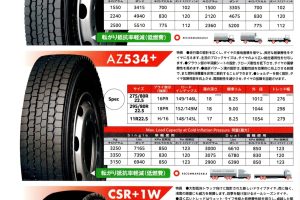万象株式会社　タイヤ事業　パンフレッド